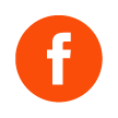 Orange Facebook logo icon