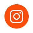 Orange Instagram logo icon